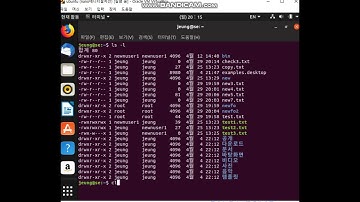 파일과 디렉터리의 소유와 허가권