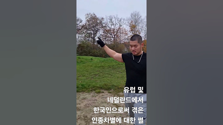 유럽 및 네덜란드 🇳🇱 에서 한국인로써 겪은 인종차별 #네덜란드 #강아지 #유럽 #반려견 #서유럽 #인종차별
