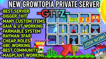 New Growtopia Private Server 2021 GTTZ | Best Server & Like Real GT