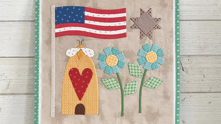 PRIM Applique Quilt Block Tutorial using Sew Simpl...
