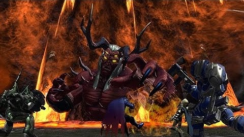 DCUO Xmas Special - Mepps spawns 20 Trigons WT