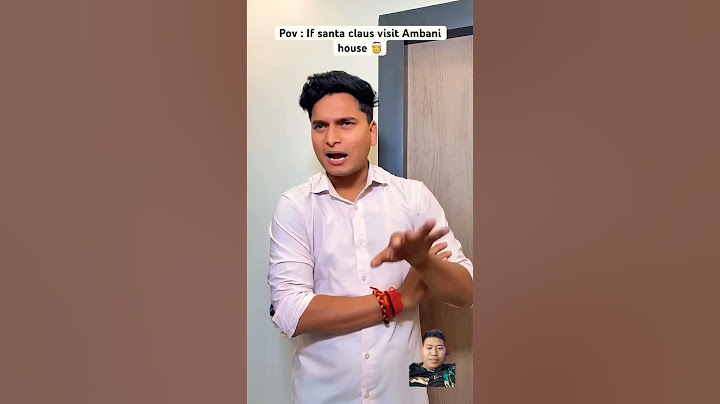 If Santa claus visit Ambani House #comedy #christmas #explore