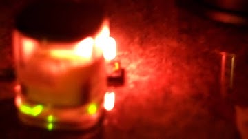 LED candle simulation