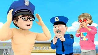 Nick Gym Passed The Test And Become a Policeman Hero | Scary Teacher 3D Brave Police