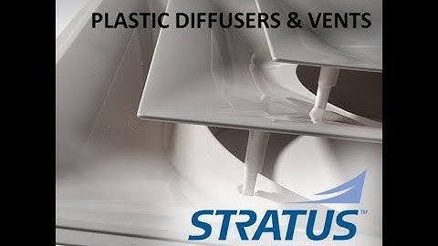 Plastic Air Diffusers, Plastic Vents from 1800ceiling.com