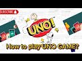 UNO GAME HOW TO PLAY WITH TEAM MATE games gaming gameplay  UNO GAME HOW TO PLAY WITH TEAM MATE games gaming gameplay