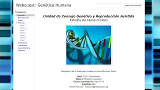 WQ Genética Humana - Explicación inicial de la actividad