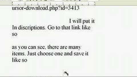 how to get a runescape cursor, for free!