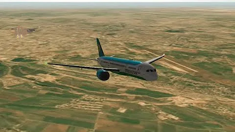 [RFS 1.3.7] Tashkent (UTTT) - Seoul (RKSI) | Uzbekistan Airlines B787-8