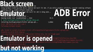 Error  ADB exited with code 1 Performing streamed install || App does not install in Emulator screenshot 4