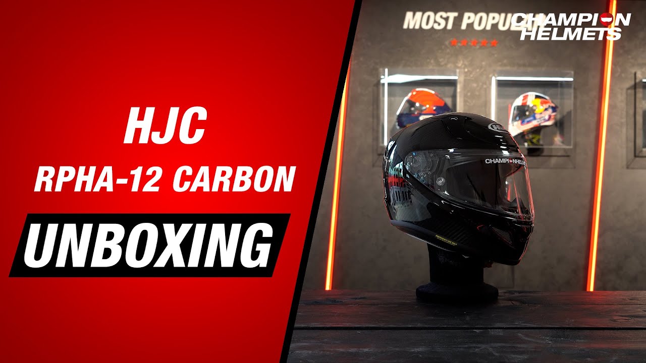 HJC RPHA-12 Carbon - Unboxing - ChampionHelmets.com - YouTube