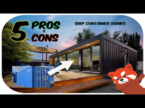 Top 5 PROS and CONS of shipping container homes