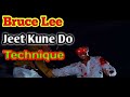 Bruce Lee Jeet Kune Do Technique.