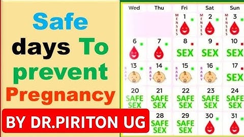 How to count Safe days & prevent unwanted pregnancies ?