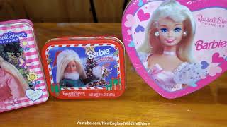 Opening And Taste Testing Decades Old Barbie Chocolate Boxes
