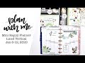 PLAN WITH ME Mini Happy Planner Lined Vertical: Jan 6-12, 2020
