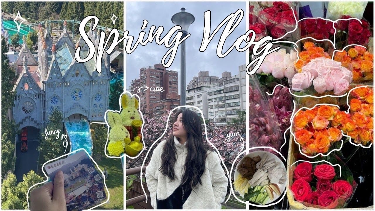 |DU HỌC ĐÀI LOAN🇹🇼| Nhật kí Mùa Xuân | Đến Làng Cửu Tộc, Chợ Hoa, Chợ Tết,…| Spring Vlog in Taiwan |