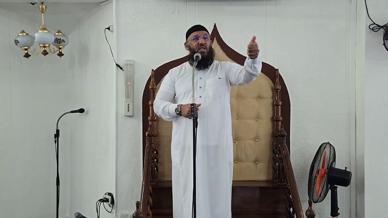 KHUTBAH JUMMAHLIVE PAR IMAM PEERBAYE - RAMADAN 2026 - MASJID BAIT UL NOOR - 20.02.2026
