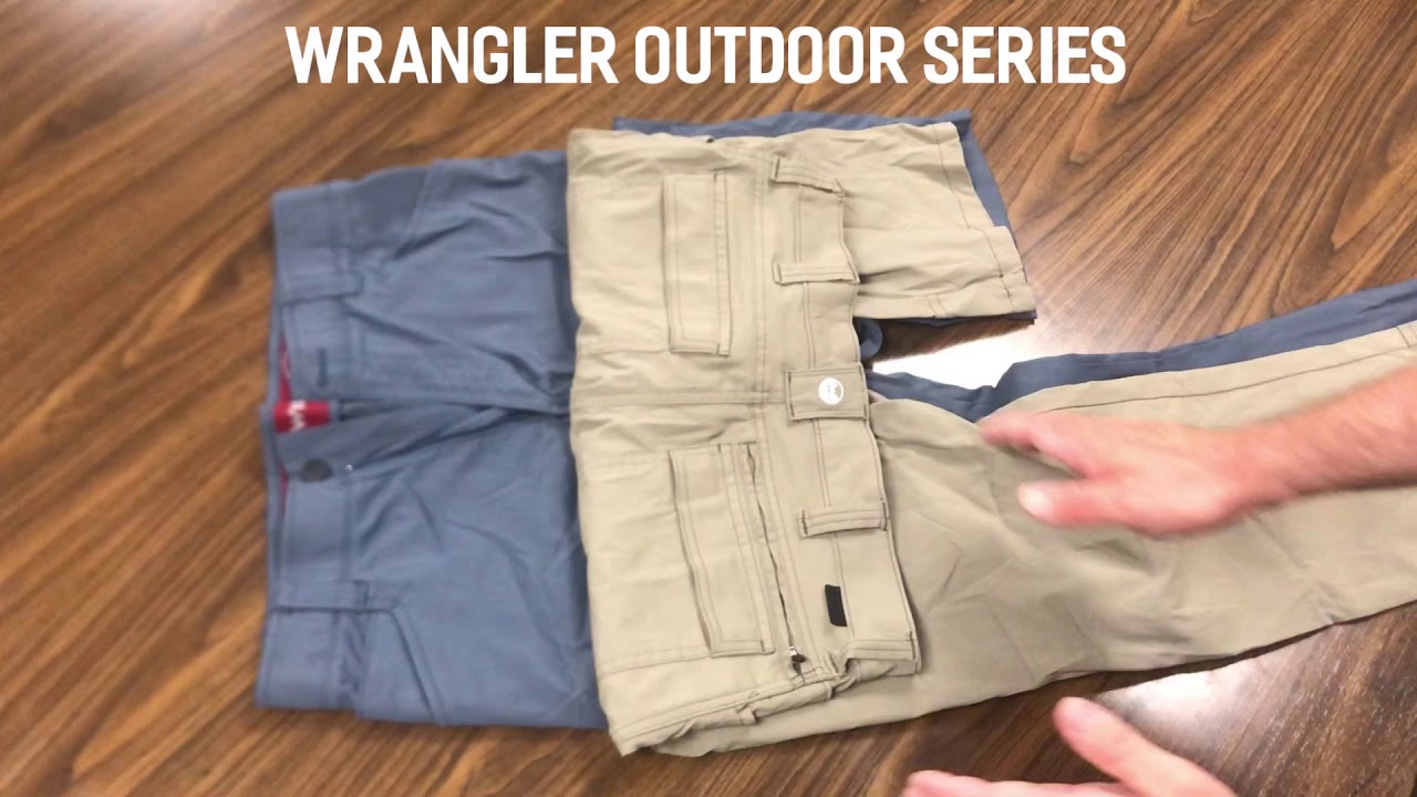 Wrangler Outdoor Series Pants: Ballin on a budget. - YouTube