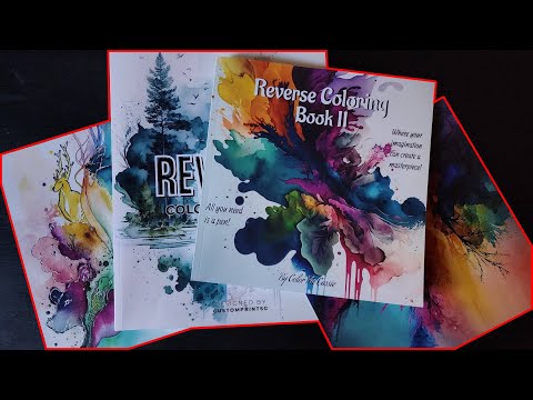 I Try A Reverse Coloring Book