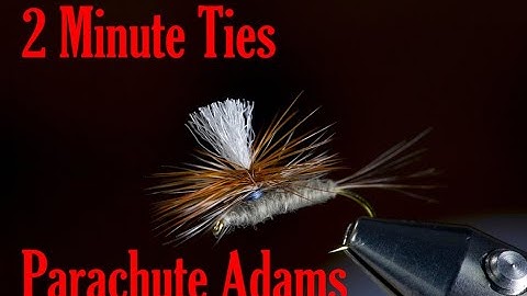 Fly Tying Parachute Adams