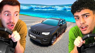 Destruindo o CARRO do GamerCosta no BeamNG Drive!