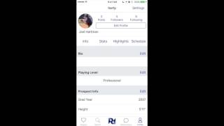 Prospect Dugout APP brief walkthrough screenshot 5