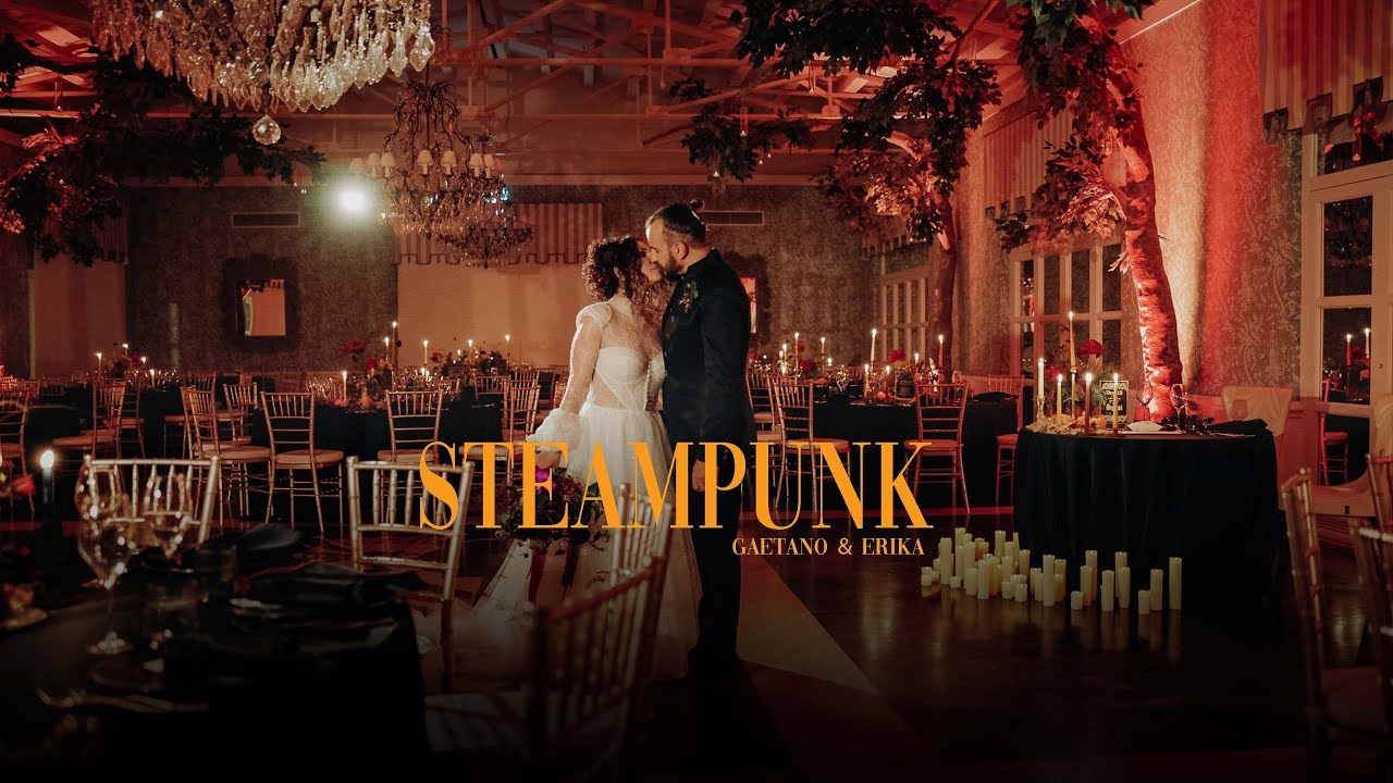 Il film del matrimonio steampunk a Villa Criscione, Ragusa