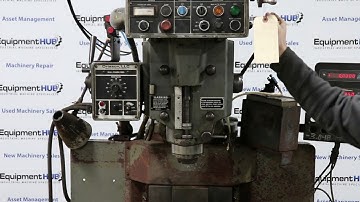 Bridgeport Series II 11" x 58" Variable Speed Vertical Milling Machine