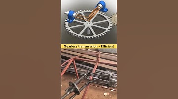 The future of motorcycles! Gearless Transmission 🤔😵 #cad #trending #3danimation #mechanism #auto