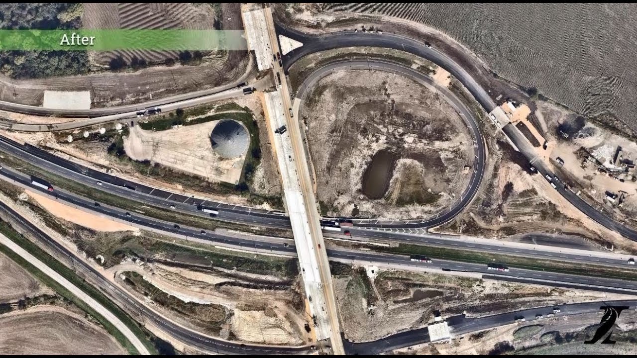 Reagan Memorial Tollway I 88 At IL 47 Interchange Opens YouTube