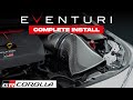 How to install Eventuri Carbon Intake GR Corolla | Plus Matching Radiator Cover.