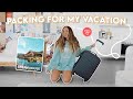 packing for vacation with my boyfriend + friends! (shopping, preparing, how i pack)