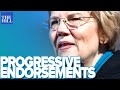 Panel: Warren takes a page from Bernie's playbook on progressive endorsements