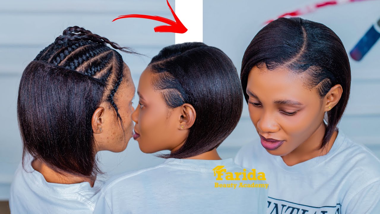 Jinsi ya kushonea Extansion ya Bob Hii inakuwa kama Nywele yako tu | Extansion Hair Tutorial.