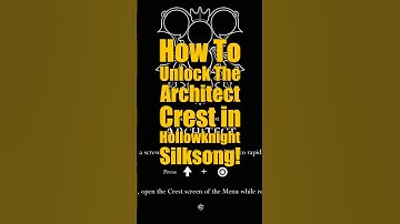 How to Unlock The Architect Crest in Silksong FAST!