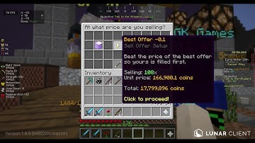 Hypixel skyblock: Selling my max iron minions