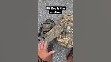 Rit Dyeing ACU/UCP Gear Into Ranger Green #tacticalgear #preparedness #outdoorlife #military