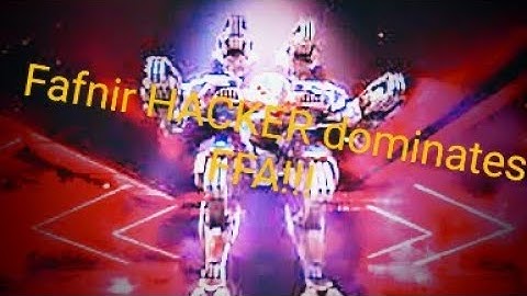 OMG!!! Meeting super speed MK3 Fafnir HACKER in FFA mode!!!!