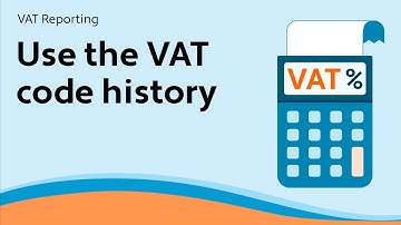 Use the VAT code history - Avalara Value-Added Tax (VAT) Reporting