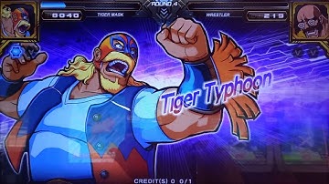 Tiger Mask All Moves Hero of Robots