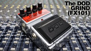 ギター DOD FX101 Grind Rectifying Overdrive DOD Digitech FX101 Grind Rectifying Overdrive Rare Vintage