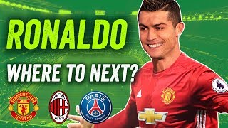 Will Cristiano Ronaldo transfer to Manchester United, PSG or Serie A?