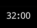 32 Minute Countdown Timer 32 Minute Countdown Timer