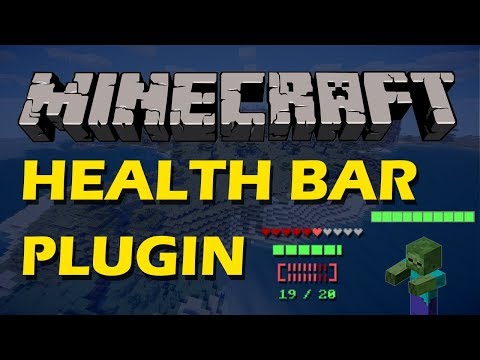 Show Health Bars In Minecraft With Action Bar Health Plugin By Serverminer - health bar plugin roblox