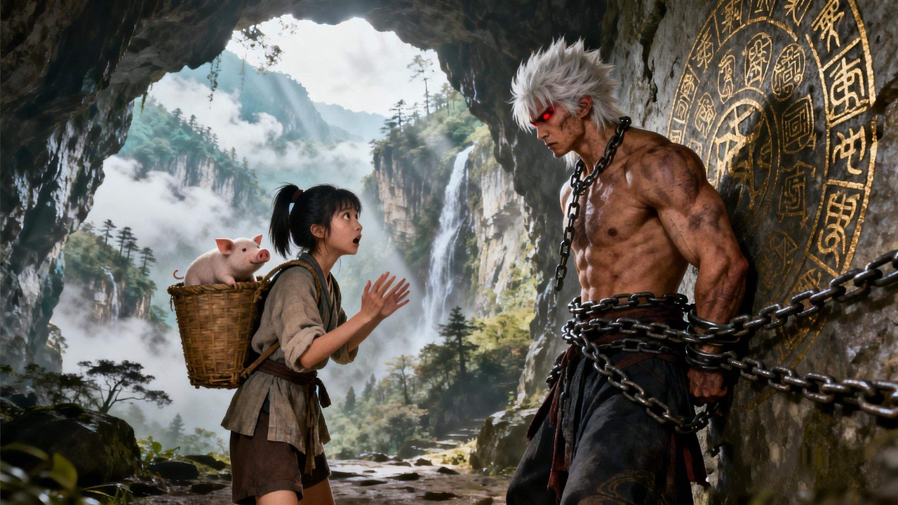 養豬少女一腳踢碎千年封印！放出大魔王，命運逆轉！