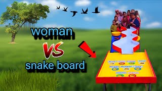 Roll The Ball Snake Board Balls Challange With Village Woman And Win Unlimited Prize