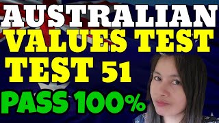 Australian Values Test 2024-2025 | Australian Citizenship Test Questions