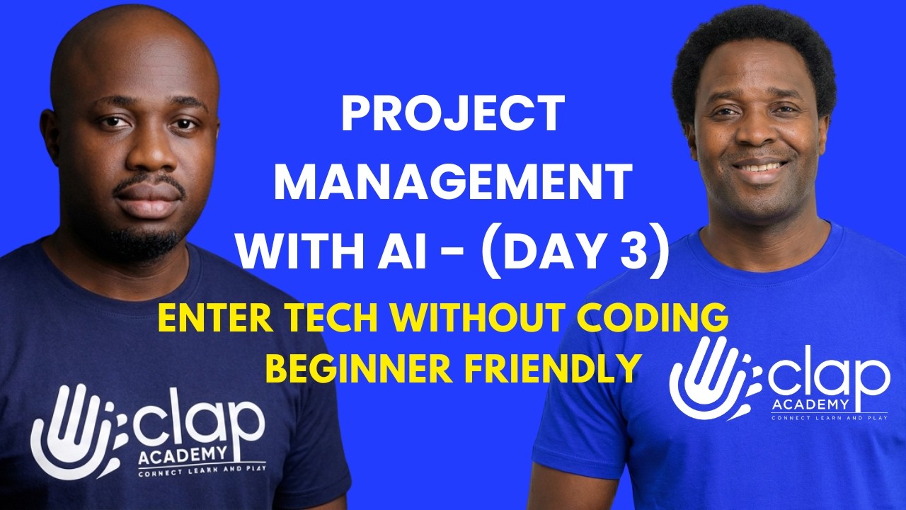 Project Management with AI (Day 3) | Enter Tech Without Coding | Beginner Friendly