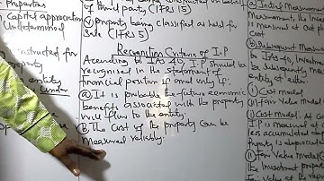 IAS 40: INVESTMENT PROPERTY Part 1